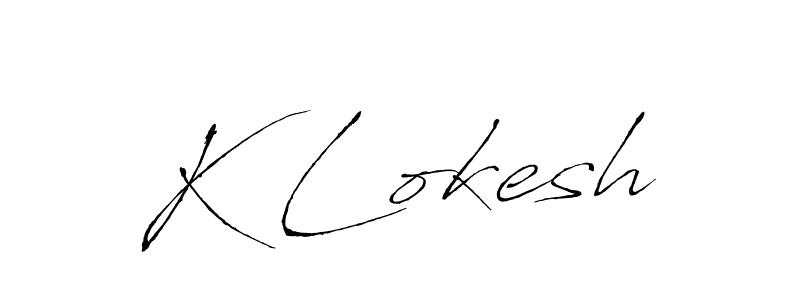 Make a beautiful signature design for name K Lokesh. Use this online signature maker to create a handwritten signature for free. K Lokesh signature style 6 images and pictures png