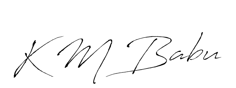 Also we have K M Babu name is the best signature style. Create professional handwritten signature collection using Antro_Vectra autograph style. K M Babu signature style 6 images and pictures png