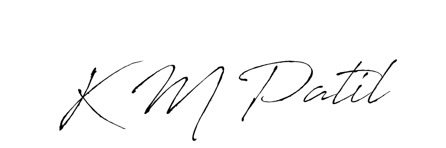 Here are the top 10 professional signature styles for the name K M Patil. These are the best autograph styles you can use for your name. K M Patil signature style 6 images and pictures png