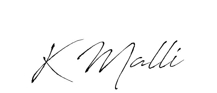 Make a beautiful signature design for name K Malli. Use this online signature maker to create a handwritten signature for free. K Malli signature style 6 images and pictures png