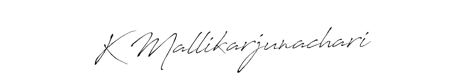 Design your own signature with our free online signature maker. With this signature software, you can create a handwritten (Antro_Vectra) signature for name K Mallikarjunachari. K Mallikarjunachari signature style 6 images and pictures png