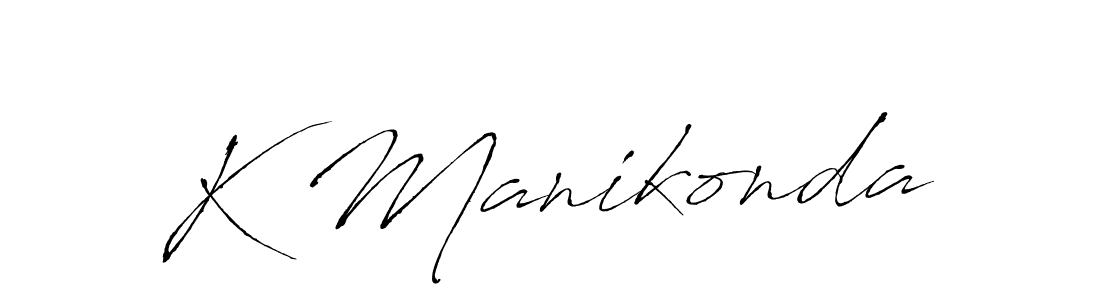 It looks lik you need a new signature style for name K Manikonda. Design unique handwritten (Antro_Vectra) signature with our free signature maker in just a few clicks. K Manikonda signature style 6 images and pictures png