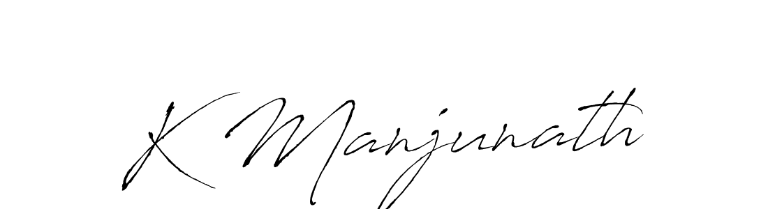 Use a signature maker to create a handwritten signature online. With this signature software, you can design (Antro_Vectra) your own signature for name K Manjunath. K Manjunath signature style 6 images and pictures png