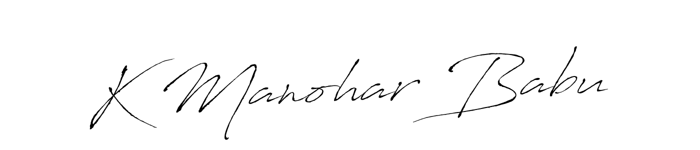 Similarly Antro_Vectra is the best handwritten signature design. Signature creator online .You can use it as an online autograph creator for name K Manohar Babu. K Manohar Babu signature style 6 images and pictures png