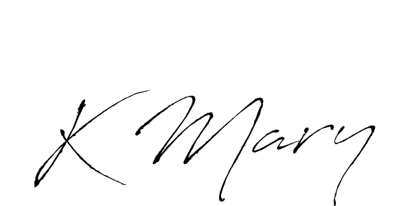 Similarly Antro_Vectra is the best handwritten signature design. Signature creator online .You can use it as an online autograph creator for name K Mary. K Mary signature style 6 images and pictures png