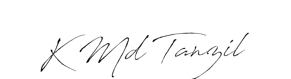 This is the best signature style for the K Md Tanzil name. Also you like these signature font (Antro_Vectra). Mix name signature. K Md Tanzil signature style 6 images and pictures png