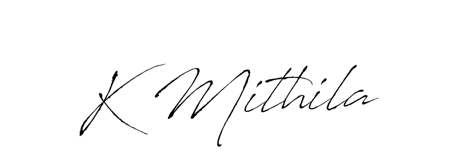 Best and Professional Signature Style for K Mithila. Antro_Vectra Best Signature Style Collection. K Mithila signature style 6 images and pictures png