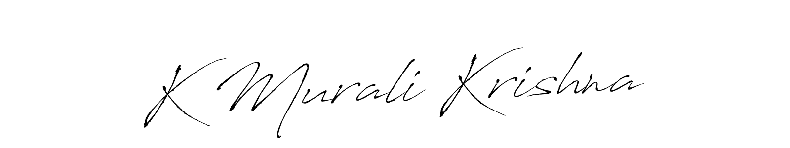 Once you've used our free online signature maker to create your best signature Antro_Vectra style, it's time to enjoy all of the benefits that K Murali Krishna name signing documents. K Murali Krishna signature style 6 images and pictures png