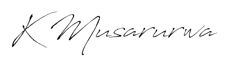 The Antro_Vectra signature style provides a bold statement for name K Musarurwa. Designed for business owners, executives, and leaders. K Musarurwa signature style 6 images and pictures png