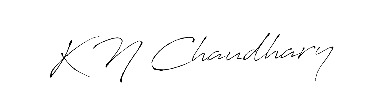 Once you've used our free online signature maker to create your best signature Antro_Vectra style, it's time to enjoy all of the benefits that K N Chaudhary name signing documents. K N Chaudhary signature style 6 images and pictures png