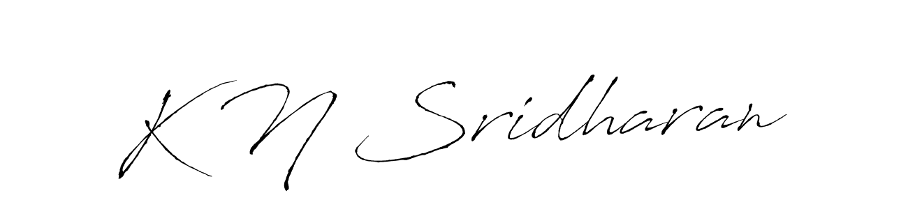 How to Draw K N Sridharan signature style? Antro_Vectra is a latest design signature styles for name K N Sridharan. K N Sridharan signature style 6 images and pictures png