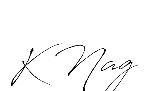 Use a signature maker to create a handwritten signature online. With this signature software, you can design (Antro_Vectra) your own signature for name K Nag. K Nag signature style 6 images and pictures png
