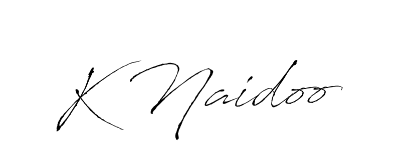 Make a beautiful signature design for name K Naidoo. Use this online signature maker to create a handwritten signature for free. K Naidoo signature style 6 images and pictures png