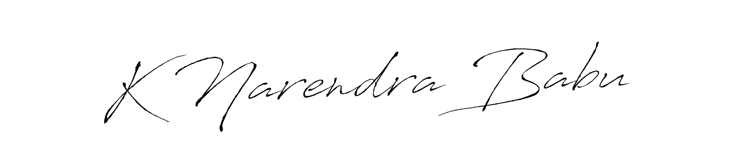 You should practise on your own different ways (Antro_Vectra) to write your name (K Narendra Babu) in signature. don't let someone else do it for you. K Narendra Babu signature style 6 images and pictures png