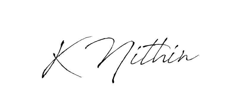 You can use this online signature creator to create a handwritten signature for the name K Nithin. This is the best online autograph maker. K Nithin signature style 6 images and pictures png