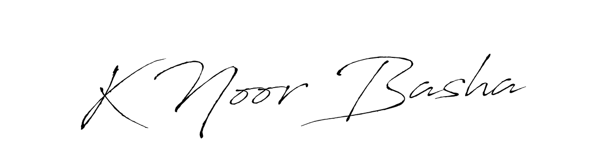 This is the best signature style for the K Noor Basha name. Also you like these signature font (Antro_Vectra). Mix name signature. K Noor Basha signature style 6 images and pictures png