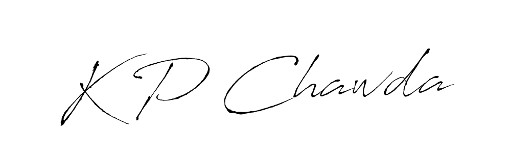 It looks lik you need a new signature style for name K P Chawda. Design unique handwritten (Antro_Vectra) signature with our free signature maker in just a few clicks. K P Chawda signature style 6 images and pictures png
