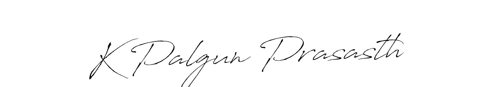 Make a beautiful signature design for name K Palgun Prasasth. Use this online signature maker to create a handwritten signature for free. K Palgun Prasasth signature style 6 images and pictures png