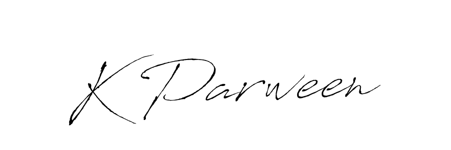 Make a beautiful signature design for name K Parween. Use this online signature maker to create a handwritten signature for free. K Parween signature style 6 images and pictures png