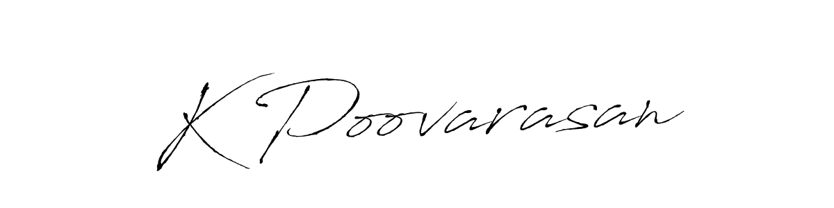 Make a beautiful signature design for name K Poovarasan. Use this online signature maker to create a handwritten signature for free. K Poovarasan signature style 6 images and pictures png