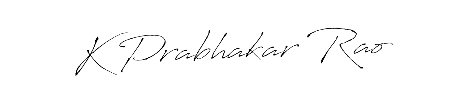 Once you've used our free online signature maker to create your best signature Antro_Vectra style, it's time to enjoy all of the benefits that K Prabhakar Rao name signing documents. K Prabhakar Rao signature style 6 images and pictures png