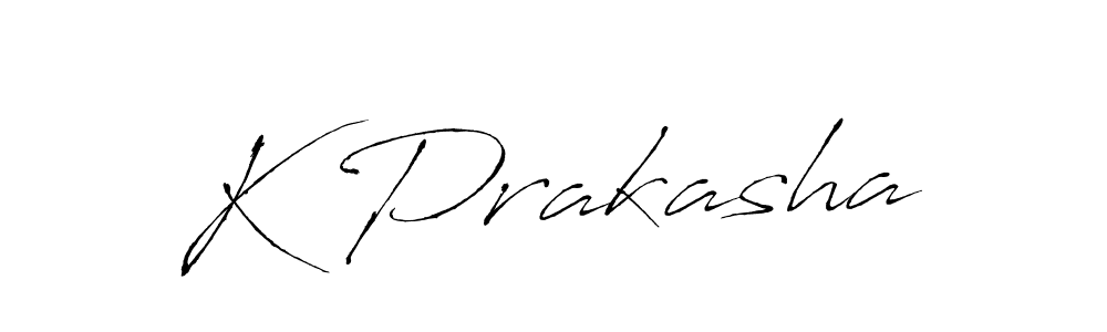 How to make K Prakasha signature? Antro_Vectra is a professional autograph style. Create handwritten signature for K Prakasha name. K Prakasha signature style 6 images and pictures png