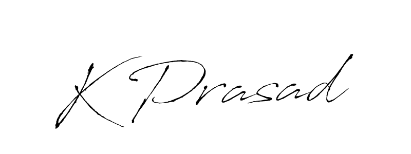 Also You can easily find your signature by using the search form. We will create K Prasad name handwritten signature images for you free of cost using Antro_Vectra sign style. K Prasad signature style 6 images and pictures png