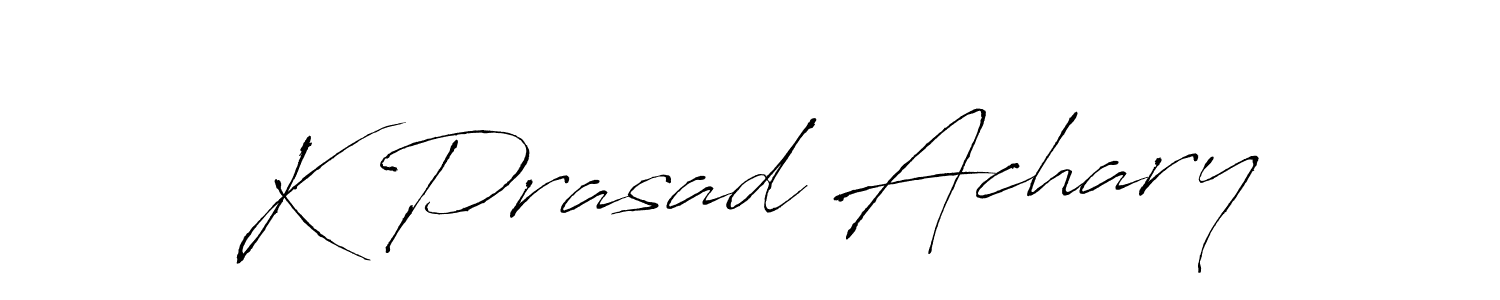 Here are the top 10 professional signature styles for the name K Prasad Achary. These are the best autograph styles you can use for your name. K Prasad Achary signature style 6 images and pictures png