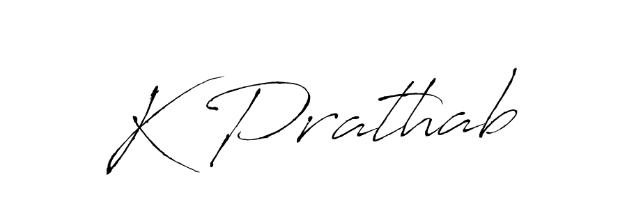 Once you've used our free online signature maker to create your best signature Antro_Vectra style, it's time to enjoy all of the benefits that K Prathab name signing documents. K Prathab signature style 6 images and pictures png