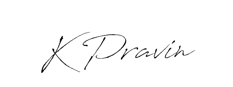 Similarly Antro_Vectra is the best handwritten signature design. Signature creator online .You can use it as an online autograph creator for name K Pravin. K Pravin signature style 6 images and pictures png