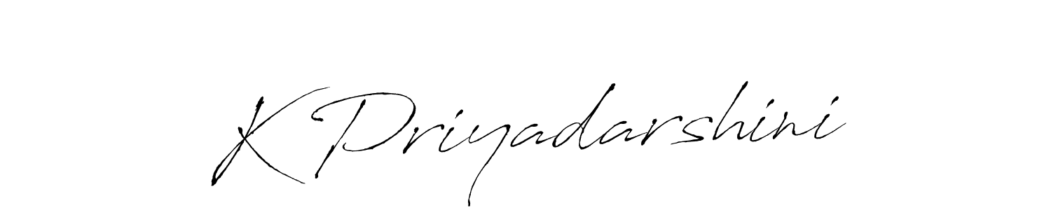 Similarly Antro_Vectra is the best handwritten signature design. Signature creator online .You can use it as an online autograph creator for name K Priyadarshini. K Priyadarshini signature style 6 images and pictures png