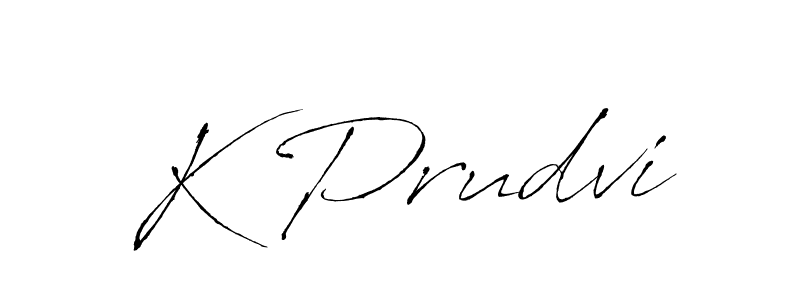Antro_Vectra is a professional signature style that is perfect for those who want to add a touch of class to their signature. It is also a great choice for those who want to make their signature more unique. Get K Prudvi name to fancy signature for free. K Prudvi signature style 6 images and pictures png