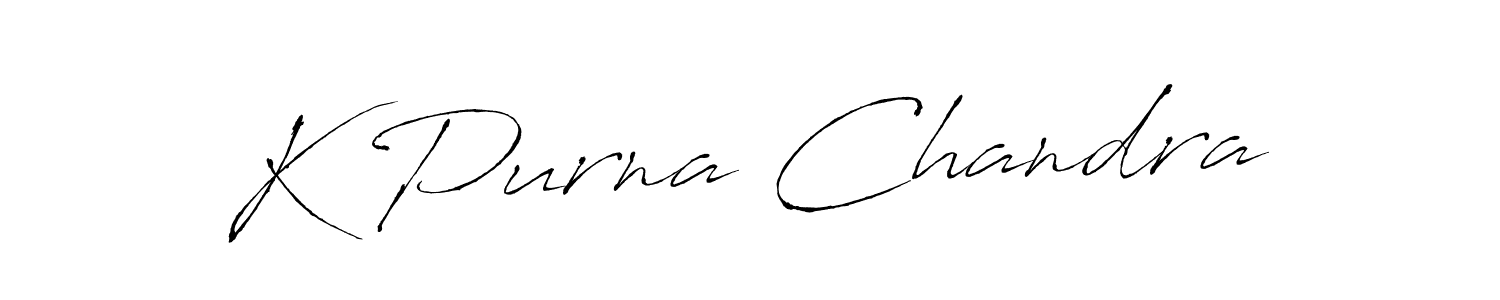 Make a beautiful signature design for name K Purna Chandra. Use this online signature maker to create a handwritten signature for free. K Purna Chandra signature style 6 images and pictures png