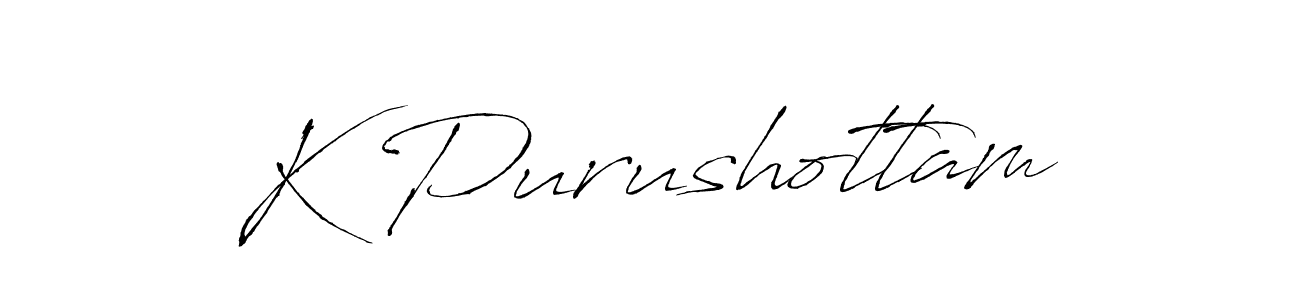 if you are searching for the best signature style for your name K Purushottam. so please give up your signature search. here we have designed multiple signature styles  using Antro_Vectra. K Purushottam signature style 6 images and pictures png