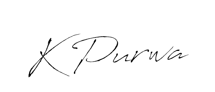 Also we have K Purwa name is the best signature style. Create professional handwritten signature collection using Antro_Vectra autograph style. K Purwa signature style 6 images and pictures png