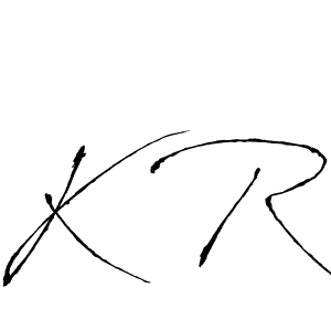 Once you've used our free online signature maker to create your best signature Antro_Vectra style, it's time to enjoy all of the benefits that K R name signing documents. K R signature style 6 images and pictures png