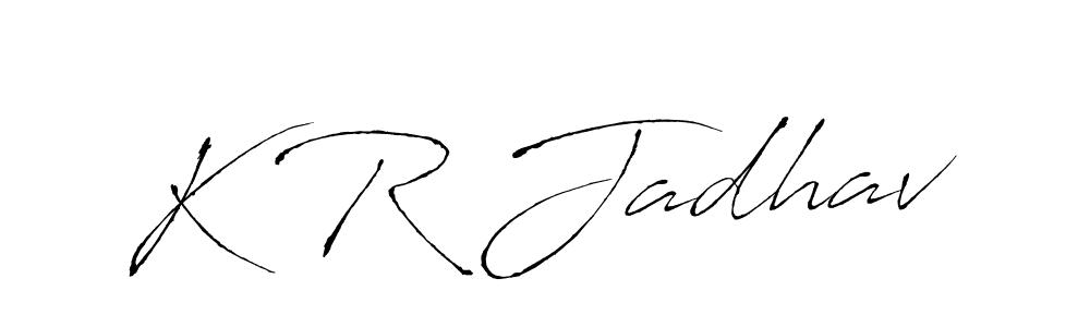 It looks lik you need a new signature style for name K R Jadhav. Design unique handwritten (Antro_Vectra) signature with our free signature maker in just a few clicks. K R Jadhav signature style 6 images and pictures png