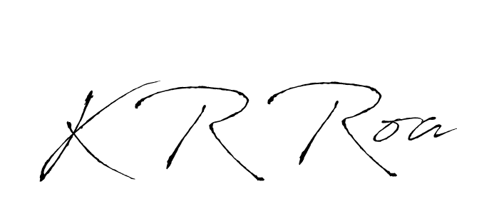 Once you've used our free online signature maker to create your best signature Antro_Vectra style, it's time to enjoy all of the benefits that K R Roa name signing documents. K R Roa signature style 6 images and pictures png