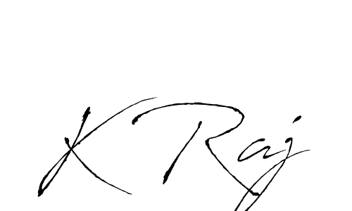 Here are the top 10 professional signature styles for the name K Raj. These are the best autograph styles you can use for your name. K Raj signature style 6 images and pictures png