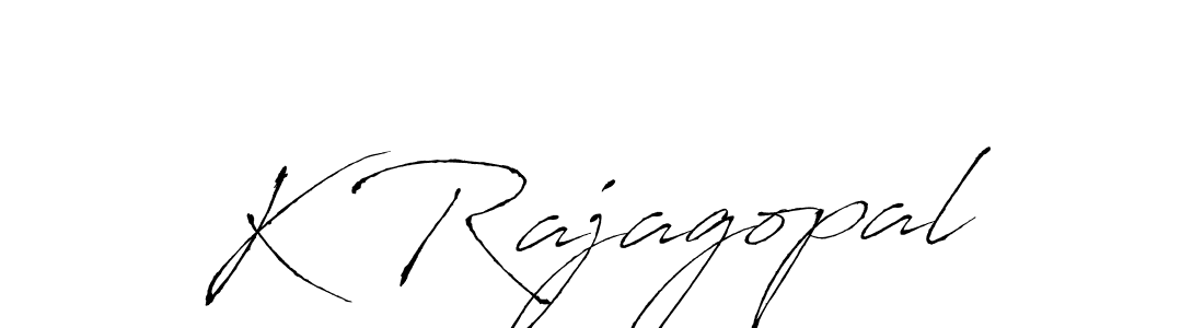 Make a beautiful signature design for name K Rajagopal. Use this online signature maker to create a handwritten signature for free. K Rajagopal signature style 6 images and pictures png