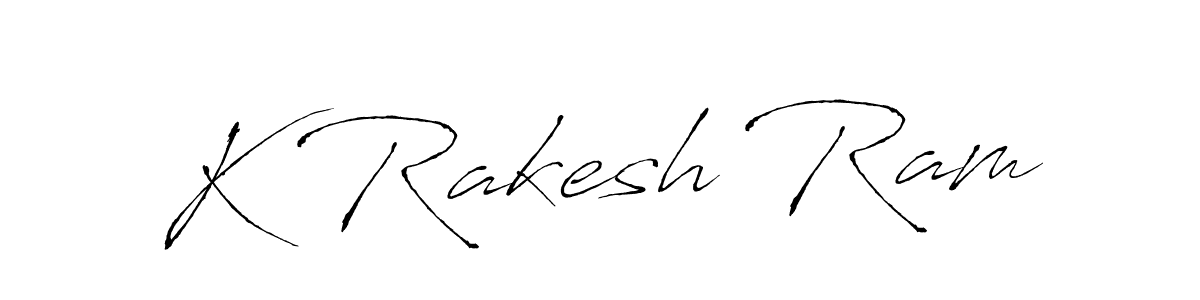 Once you've used our free online signature maker to create your best signature Antro_Vectra style, it's time to enjoy all of the benefits that K Rakesh Ram name signing documents. K Rakesh Ram signature style 6 images and pictures png
