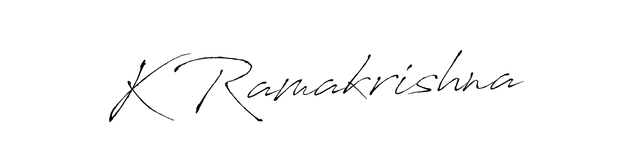 Make a short K Ramakrishna signature style. Manage your documents anywhere anytime using Antro_Vectra. Create and add eSignatures, submit forms, share and send files easily. K Ramakrishna signature style 6 images and pictures png