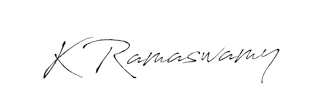 How to Draw K Ramaswamy signature style? Antro_Vectra is a latest design signature styles for name K Ramaswamy. K Ramaswamy signature style 6 images and pictures png