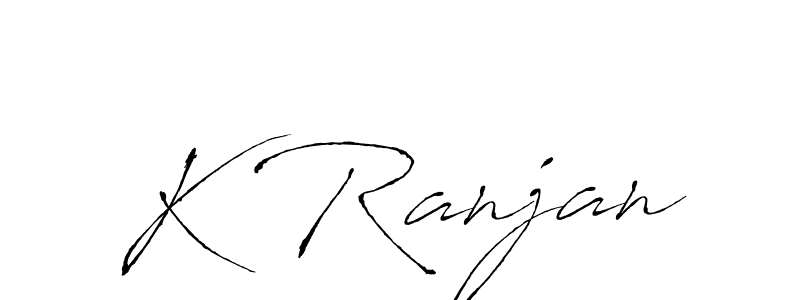 Also we have K Ranjan name is the best signature style. Create professional handwritten signature collection using Antro_Vectra autograph style. K Ranjan signature style 6 images and pictures png
