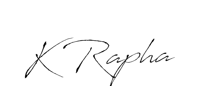 It looks lik you need a new signature style for name K Rapha. Design unique handwritten (Antro_Vectra) signature with our free signature maker in just a few clicks. K Rapha signature style 6 images and pictures png