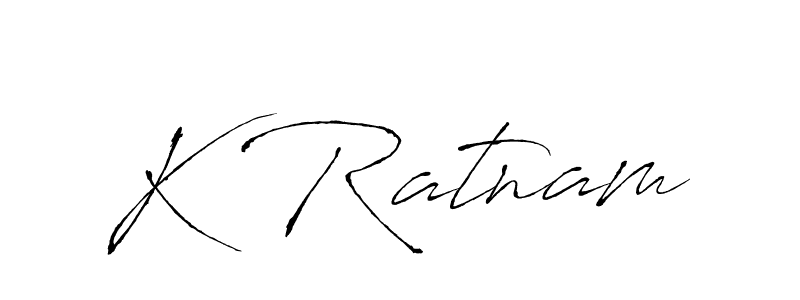 Make a short K Ratnam signature style. Manage your documents anywhere anytime using Antro_Vectra. Create and add eSignatures, submit forms, share and send files easily. K Ratnam signature style 6 images and pictures png