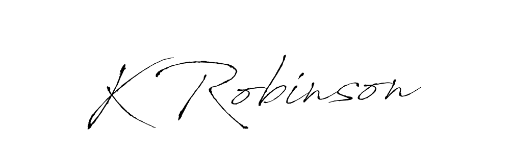 Antro_Vectra is a professional signature style that is perfect for those who want to add a touch of class to their signature. It is also a great choice for those who want to make their signature more unique. Get K Robinson name to fancy signature for free. K Robinson signature style 6 images and pictures png