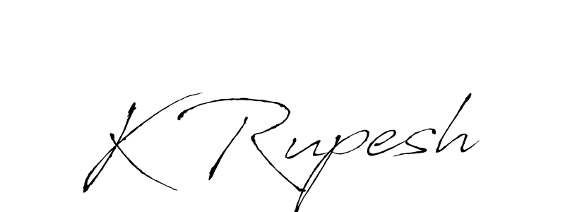 This is the best signature style for the K Rupesh name. Also you like these signature font (Antro_Vectra). Mix name signature. K Rupesh signature style 6 images and pictures png