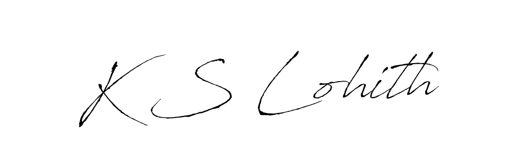 You can use this online signature creator to create a handwritten signature for the name K S Lohith. This is the best online autograph maker. K S Lohith signature style 6 images and pictures png