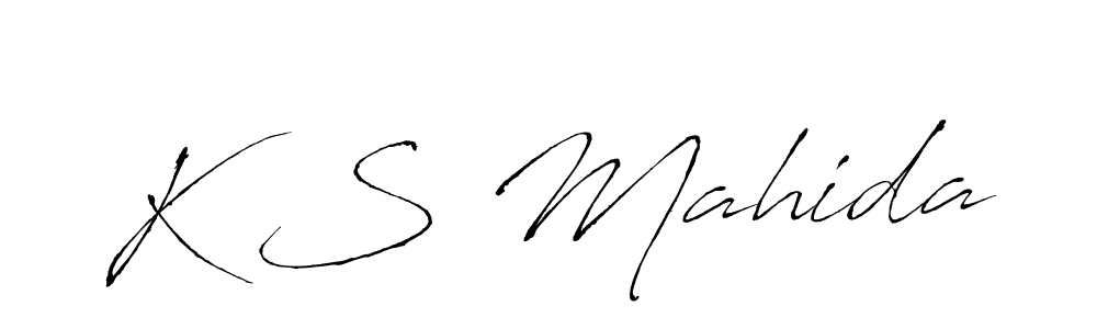 Make a beautiful signature design for name K S Mahida. Use this online signature maker to create a handwritten signature for free. K S Mahida signature style 6 images and pictures png
